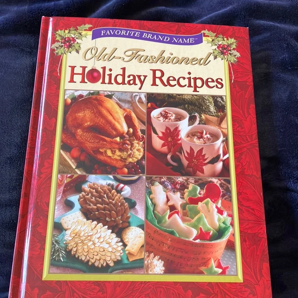 Old-Fashioned Holiday‎ Recipes Book - Hard Cover